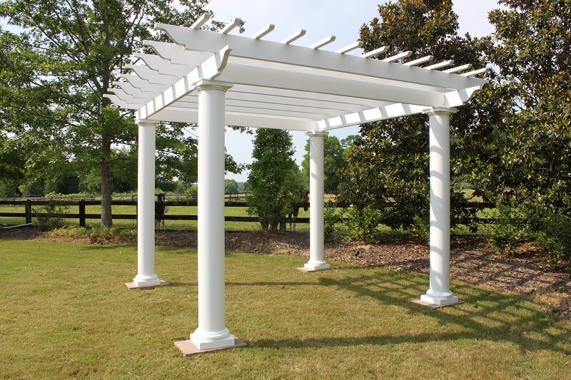 Fiberglass Pergola Round Columns 2_Giant